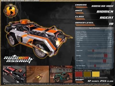 Detalles del lanzamiento de Auto Assault