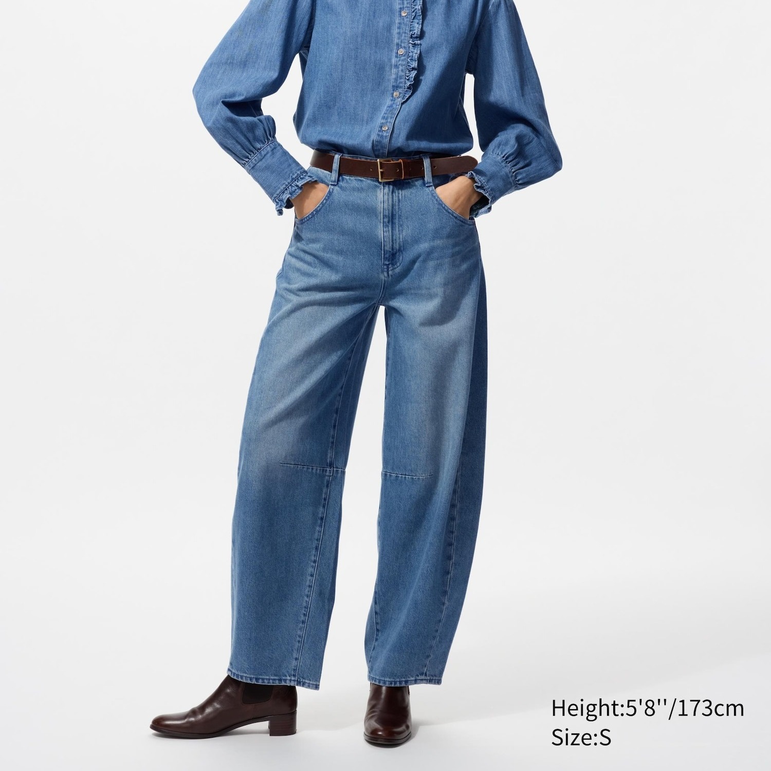 Vaquero barrel leg Uniqlo x Comptoir des cotonniers