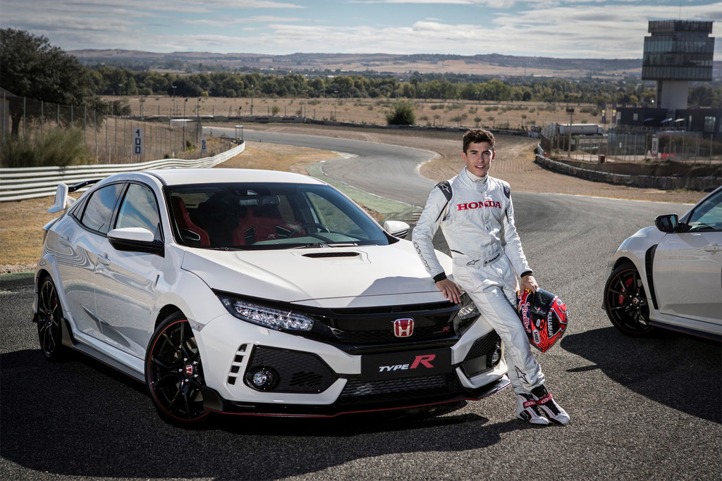 Marc Marquez Honda Civic Type R