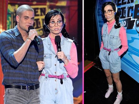 Las mil y una caras de Katy Perry en los Teen Choice Awards