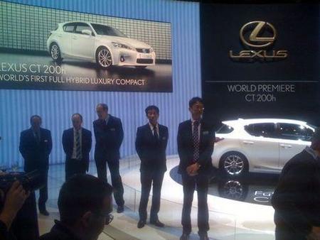 Salón de Ginebra: presentación previa del Lexus CT-200h