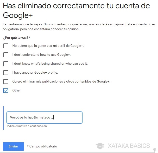 Cómo descargar tus datos y eliminar tu cuenta de Google+ sin borrar la ...