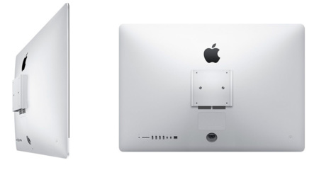 Nuevos iMac ahora con opción de adaptador de montaje VESA incorporado