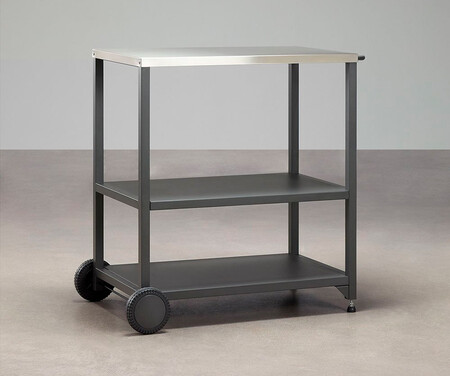 Carro Para Cocina Modular De Exterior En Acero Savona