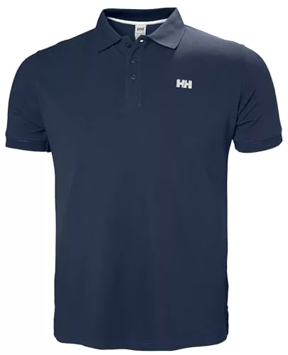 Helly Hansen Hombres Driftline Polo, Azul Marino