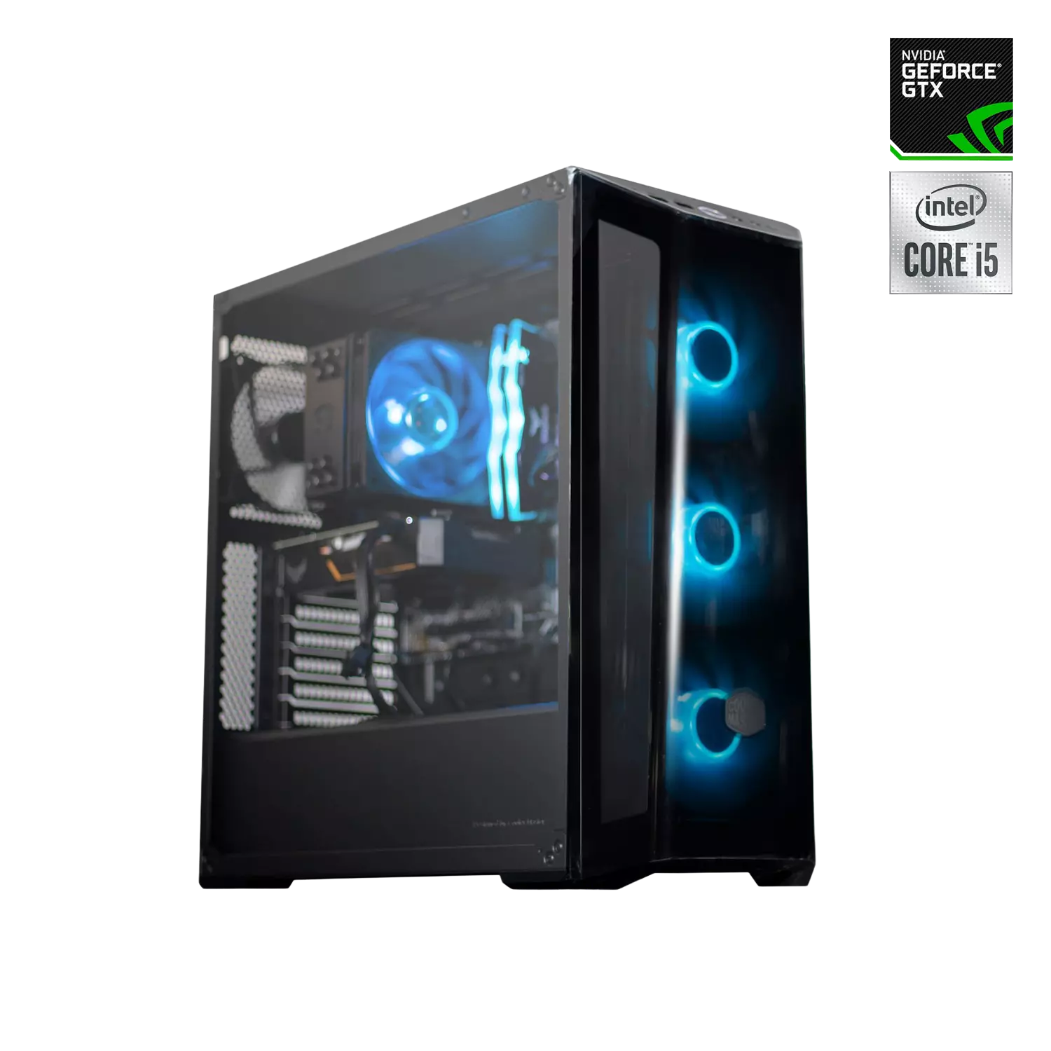 REACONDICIONADO Seminuevo Muy bueno PC gaming - PC Clon Powered By Asus Prime B560-A, Intel®Core™i5-10400F, 16 GB RAM, 500 GB SSD, TUF GTX 1660 Ti EVO