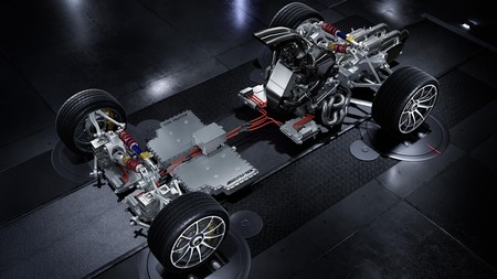 Así es la plataforma del Mercedes-AMG Project One: sistema de propulsión de Fórmula 1 y cinco motores