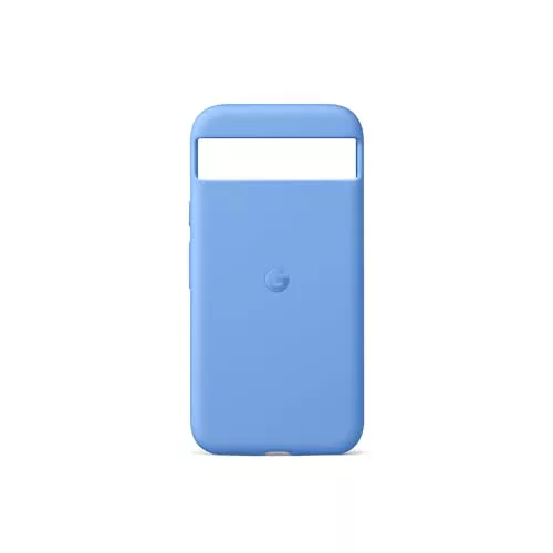 Google Funda Pixel 8a - Silicona Duradera y Resistente a Las Manchas - Funda de teléfono Android - Celeste
