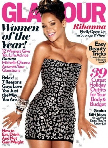 Rihanna, super sexy para Glamour Magazine