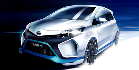 Así son los 420 CV del Toyota Yaris Hybrid-R concept