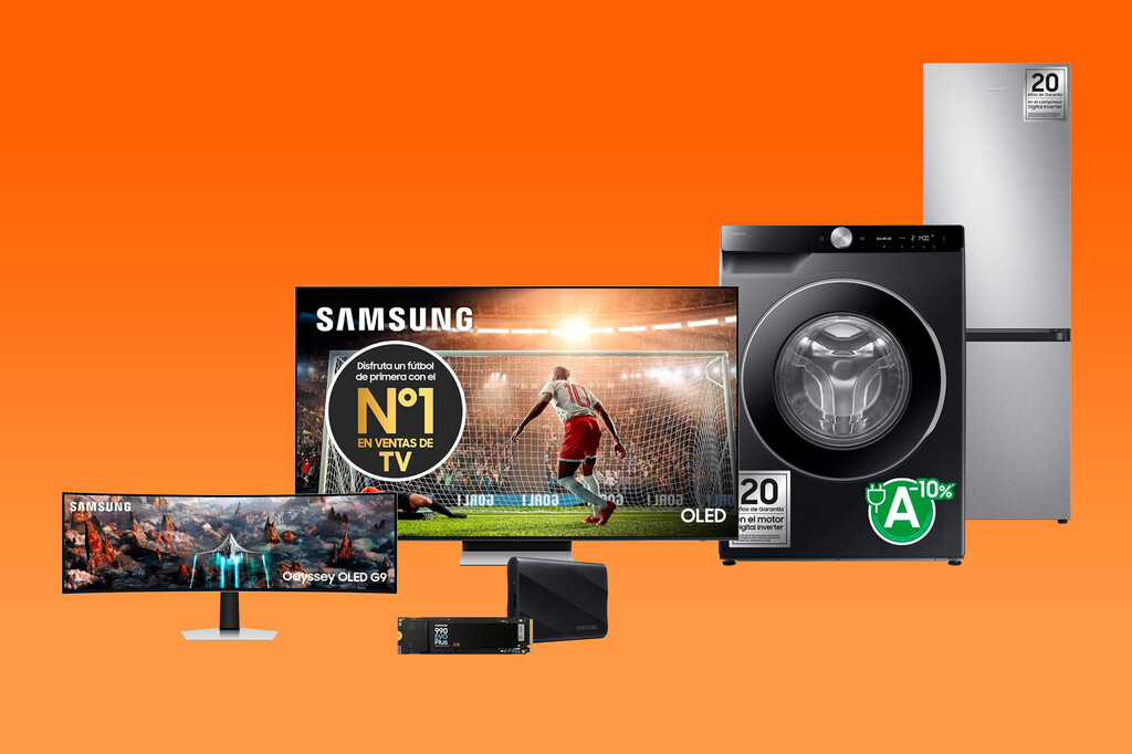 El Black Friday ya ha llegado a Amazon. Ya tienes todo el equipamiento Samsung para tu hogar a los mejores precios del año 