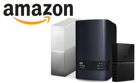 Discos duros aún en oferta en Amazon: modelos de Western Digital de sobremesa, portables o NAS a precios bajos
