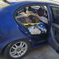 Un conductor ha sido detenido por sobrecargar su Seat León con 700 kg. La multa de tráfico es el menor de sus problemas 