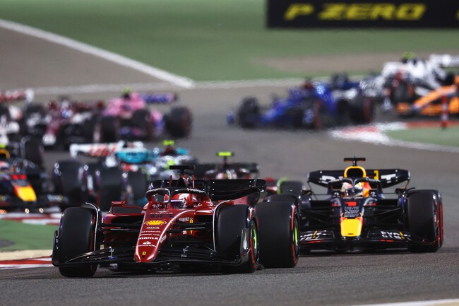 Leclerc Barein F1 2022 2
