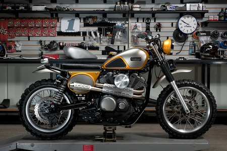Directa al pasado, así es la Yamaha SCR950 Yard Built de Palhegyi