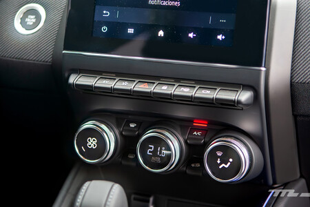 Renault Clio E Tech controles del climatizador