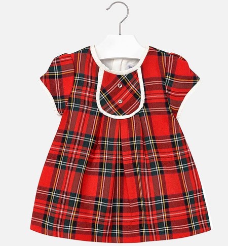 Vestido Cuadros Bebe