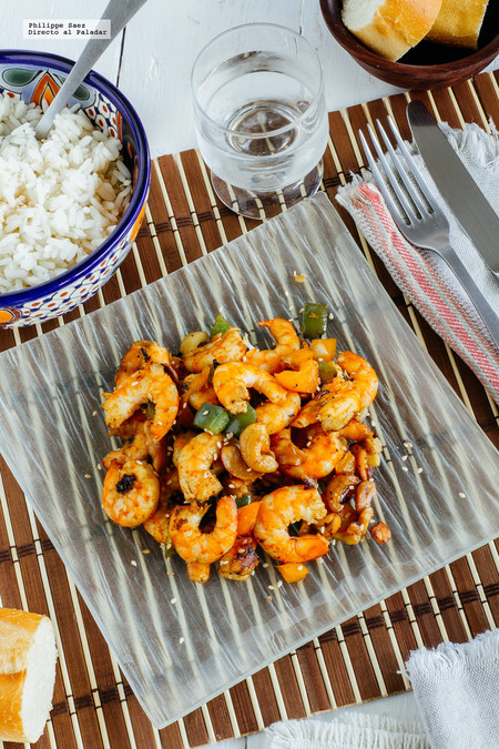 Camarones con nueces de la India. Receta para el Día de las Madres