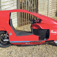 Quasar, la idea loca que casi nos hace conducir las motos con los pies por delante a lo F1