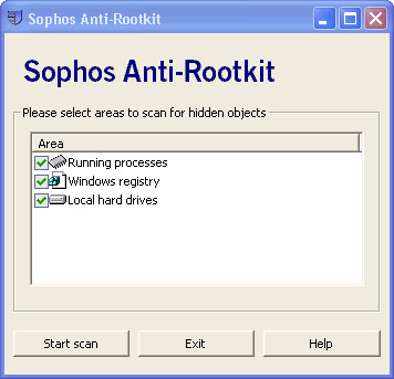 Sophos Anti-Rootkit, detector gratuito