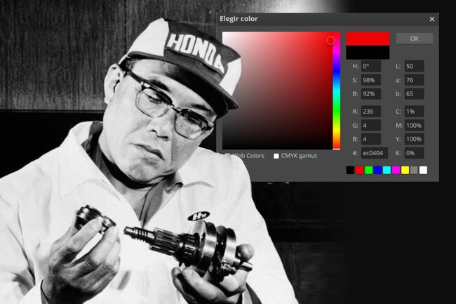 Soichiro Honda Rueda Colores