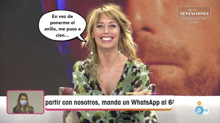 Emma García revela que pidió matrimonio a su marido Aitor en la cama