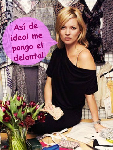 Kate Moss, de regalo navideño, conservas caseras