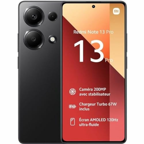 Redmi Note 13 Pro Midnight Black 12GB RAM 512GB ROM