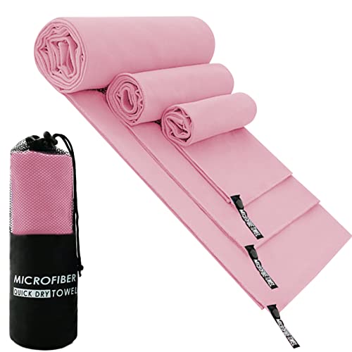 Toalla Microfibra Secado Rápido 3 Pack