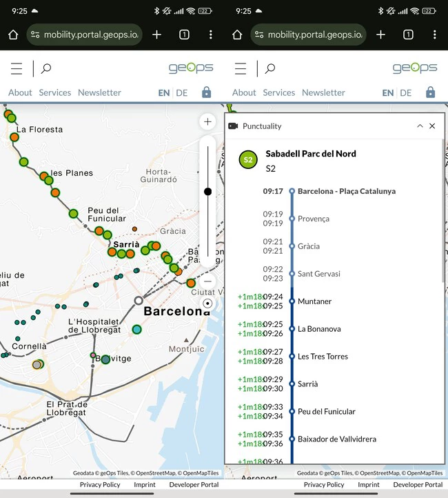 Una nueva forma de moverte con transporte público por tu ciudad. Puedes  poner este mapa gratis en el escritorio de tu móvil Android