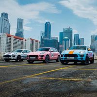 Porsche viste cinco Macan con sus decoraciones de carreras más míticas: Gulf, Martini, Rothmans...