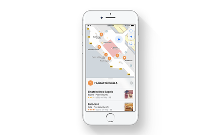 Apple comienza a ofrecer mapas internos de edificios públicos con Apple Maps en iOS 11