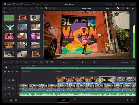 ダヴィンチ リゾルブ iPad