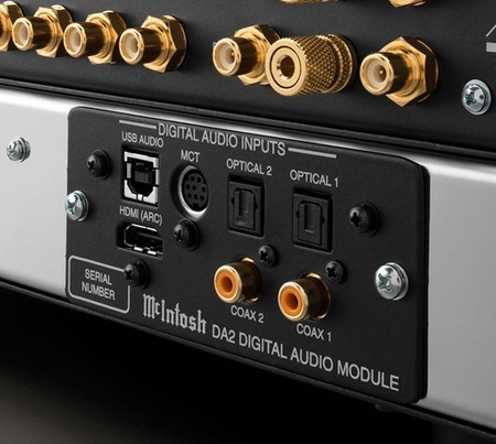 McIntosh pone a la venta su módulo de conexiones y DAC DA2, como una opción de mejora para sus amplificadores