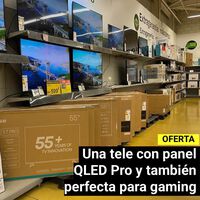 Carrefour liquida esta tele QLED de 55 pulgadas y te llevas un cupón de casi 60 euros de regalo