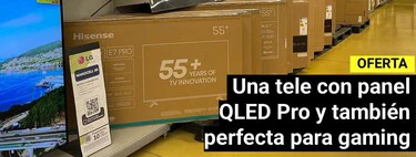 Carrefour deja a precio de outlet esta tele QLED de 55 pulgadas: cuesta 399 euros y te llevas un cupón de casi 60 euros