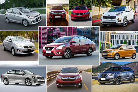 Los 23 autos más vendidos en México durante la primera mitad de 2017