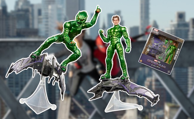 Figura Coleccion Marvel Legends Duende Verde Spiderman Amazon Oferta Descuento Preventa