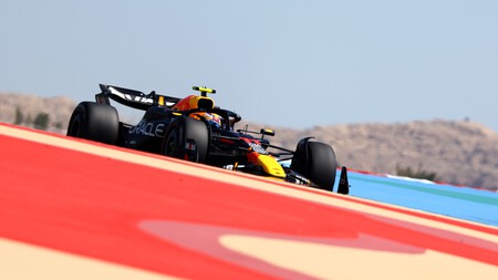 Sergio Perez Barein F1 2024