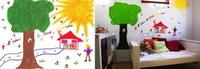 Vinilo decorativo a partir del dibujo de tu hijo