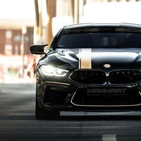 Manhart ha enfadado al BMW M8 Competition hasta sacarle 825 CV para conseguir un 0-100 km/h en 2,6 segundos
