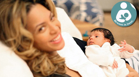 Beyoncé es la nueva imagen de “Breast is Best”, una campaña que defiende el amamantamiento en público