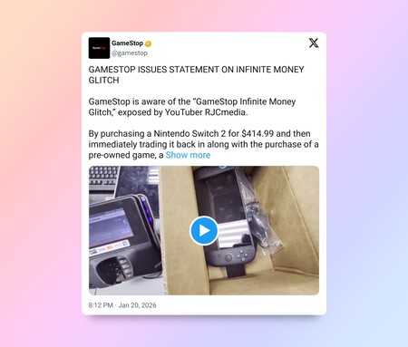 Gamestop Glitch Arreglo Recurso