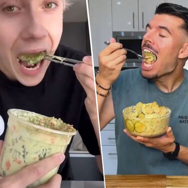 La ensalada de túper con queso para no pedir Glovo: supersabrosa, lista en 5 minutos y sin manchar nada