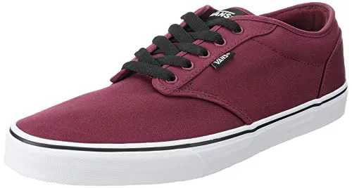 Vans Atwood, Sneaker Hombre, Canvas Oxblood White