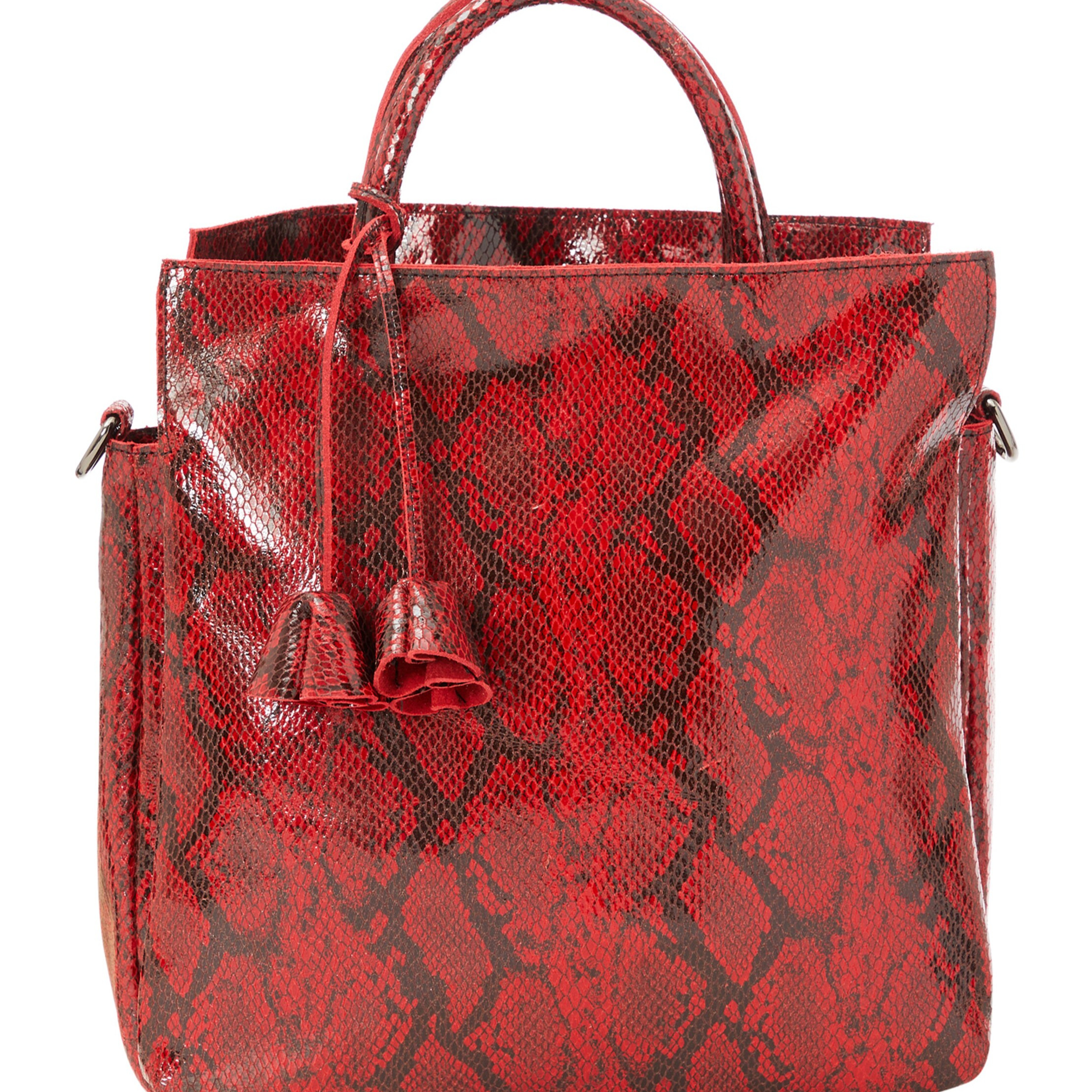 Bolso de mano FELIPA en Rojo