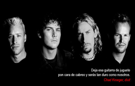 El cantante de Nickelback aconseja dejar 'GuitarHero'