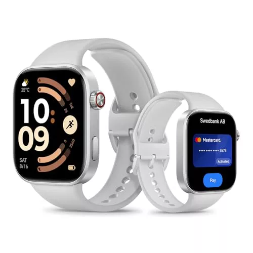 XIAOMI Redmi Watch 6 NFC, Reloj Inteligente Mujer y Hombre, Pantalla AMOLED 2.07''