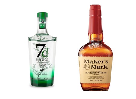 Oferta flash en whisky y ginebra en Amazon: 7D London Dry Gin y Maker'S Mark Whisky