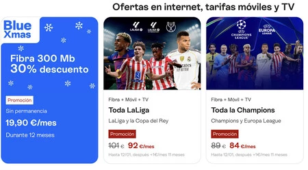 Ofertas Xmas de Movistar